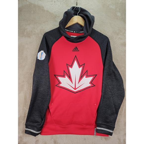 adidas Other - Official Adidas Team Canada Hoodie 2016 World Cup of Hockey Sweatshirt